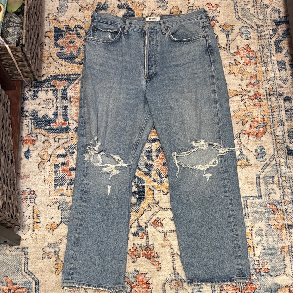 Agolde 90s pinch waist cropped